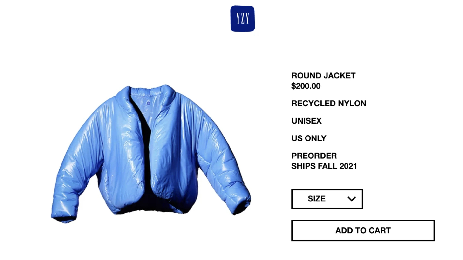 Kanye West 正式推出「Yeezy Gap」第一件联乘单品 「Round Jacket」