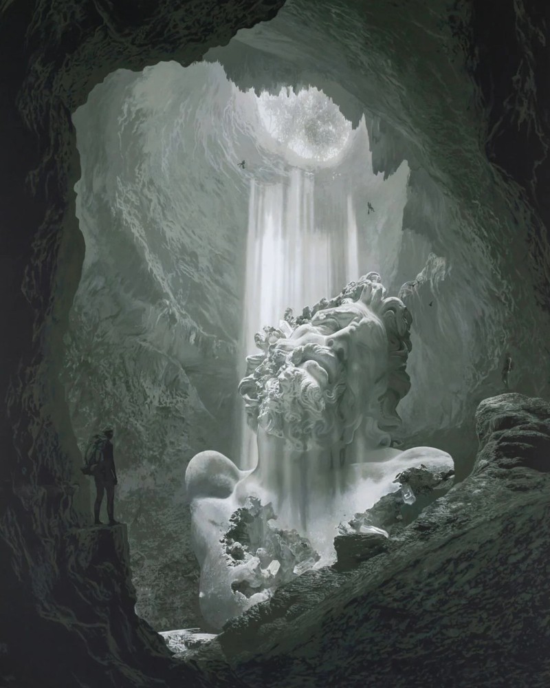 Daniel Arsham, Grotto Of Laocoön (2022)