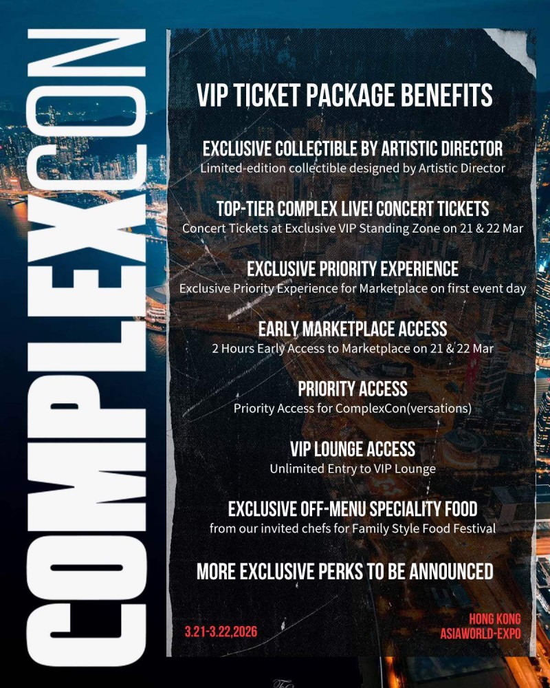 IMAGE VIA COMPLEXCON 香港