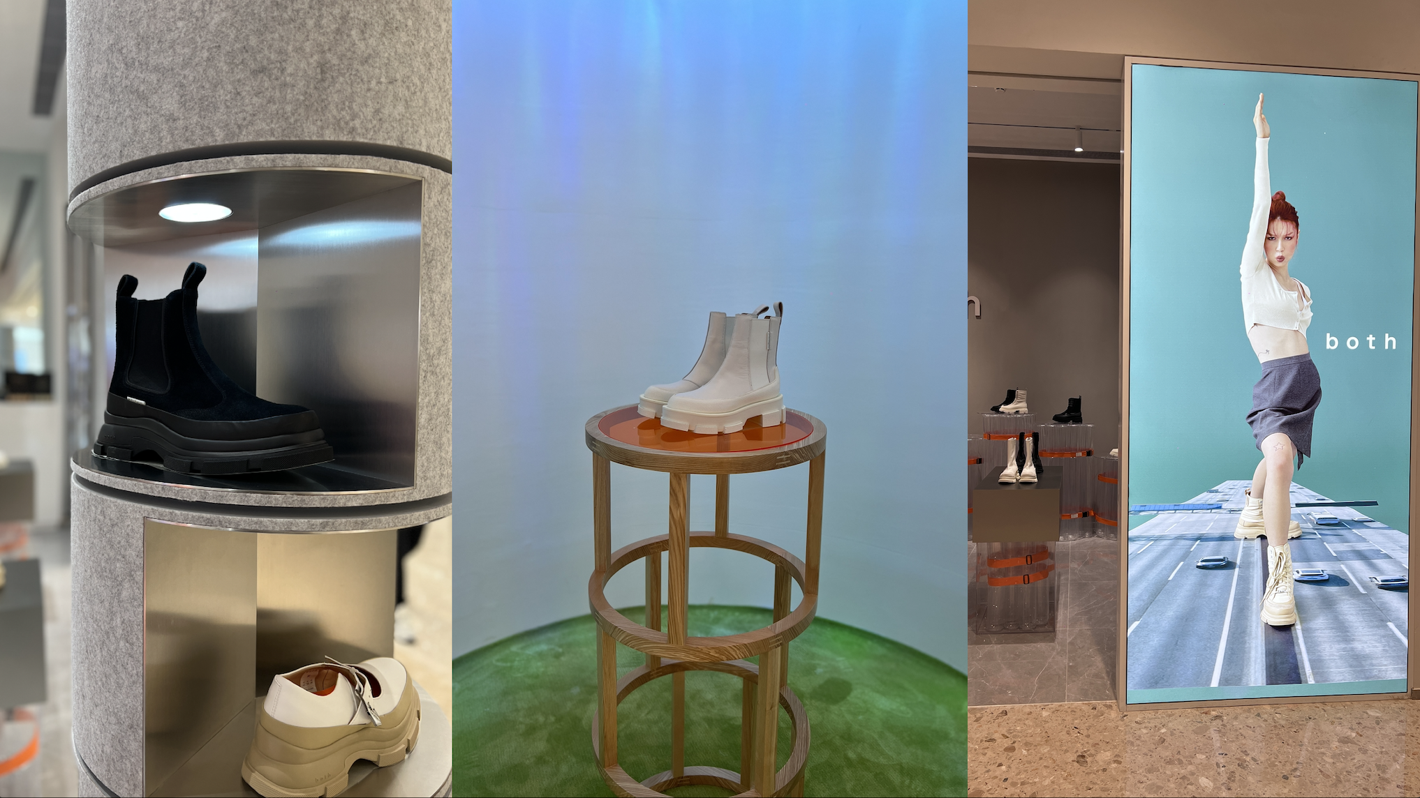 法国先锋鞋履品牌 both海口 CDF POP-UP开业